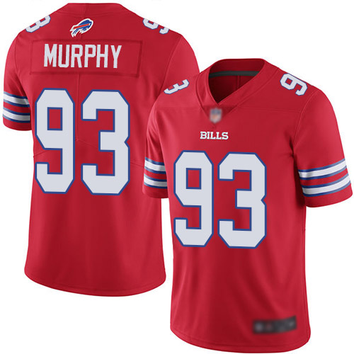 Men Buffalo Bills 93 Trent Murphy Limited Red Rush Vapor Untouchable NFL Jersey